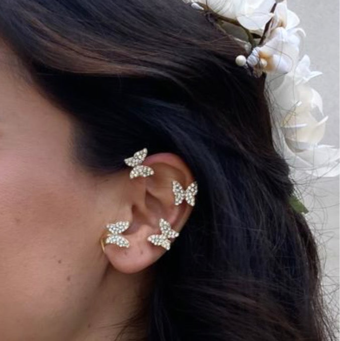 Ear cuff Farfalle