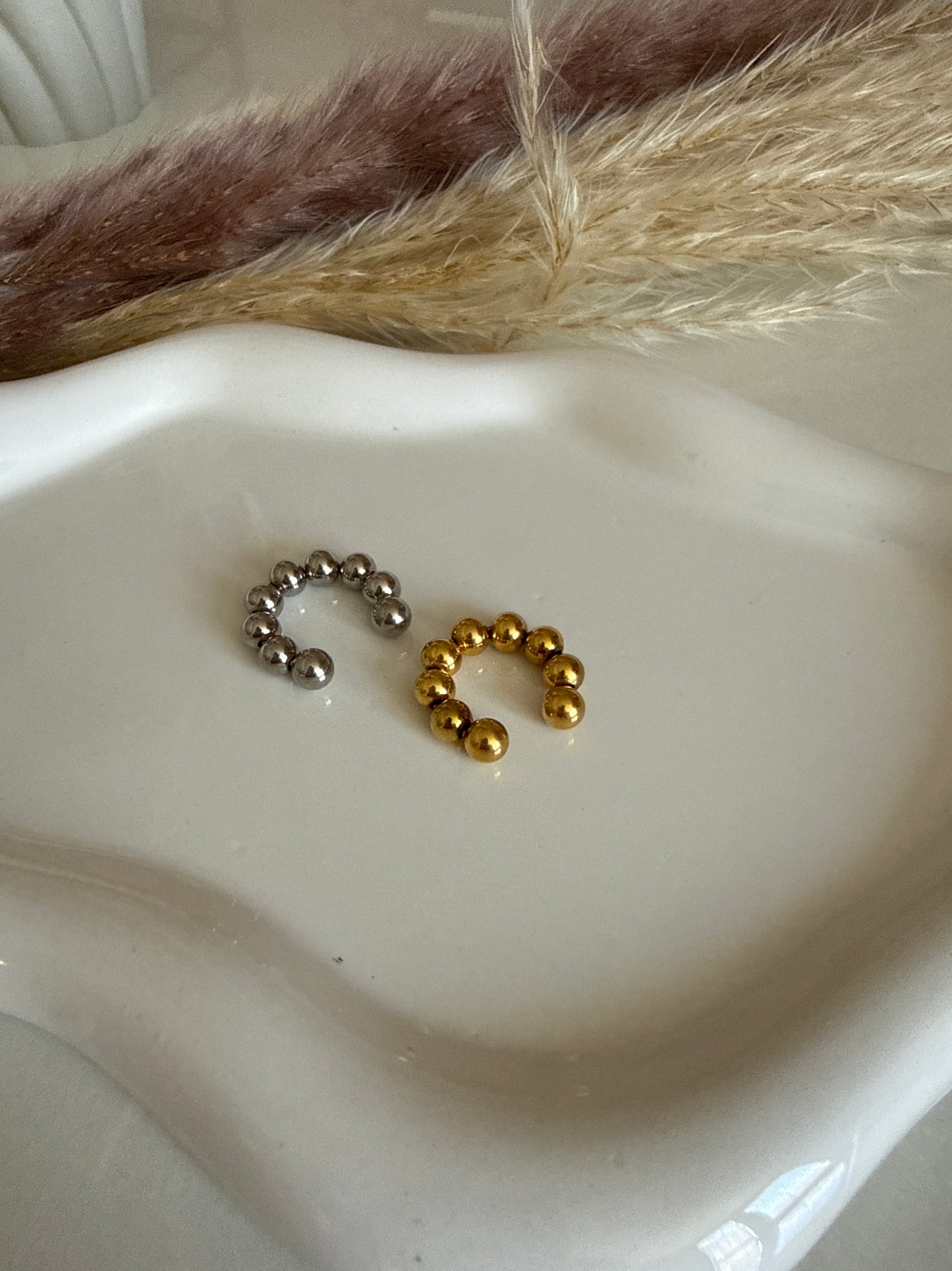 Ear cuff perlotto