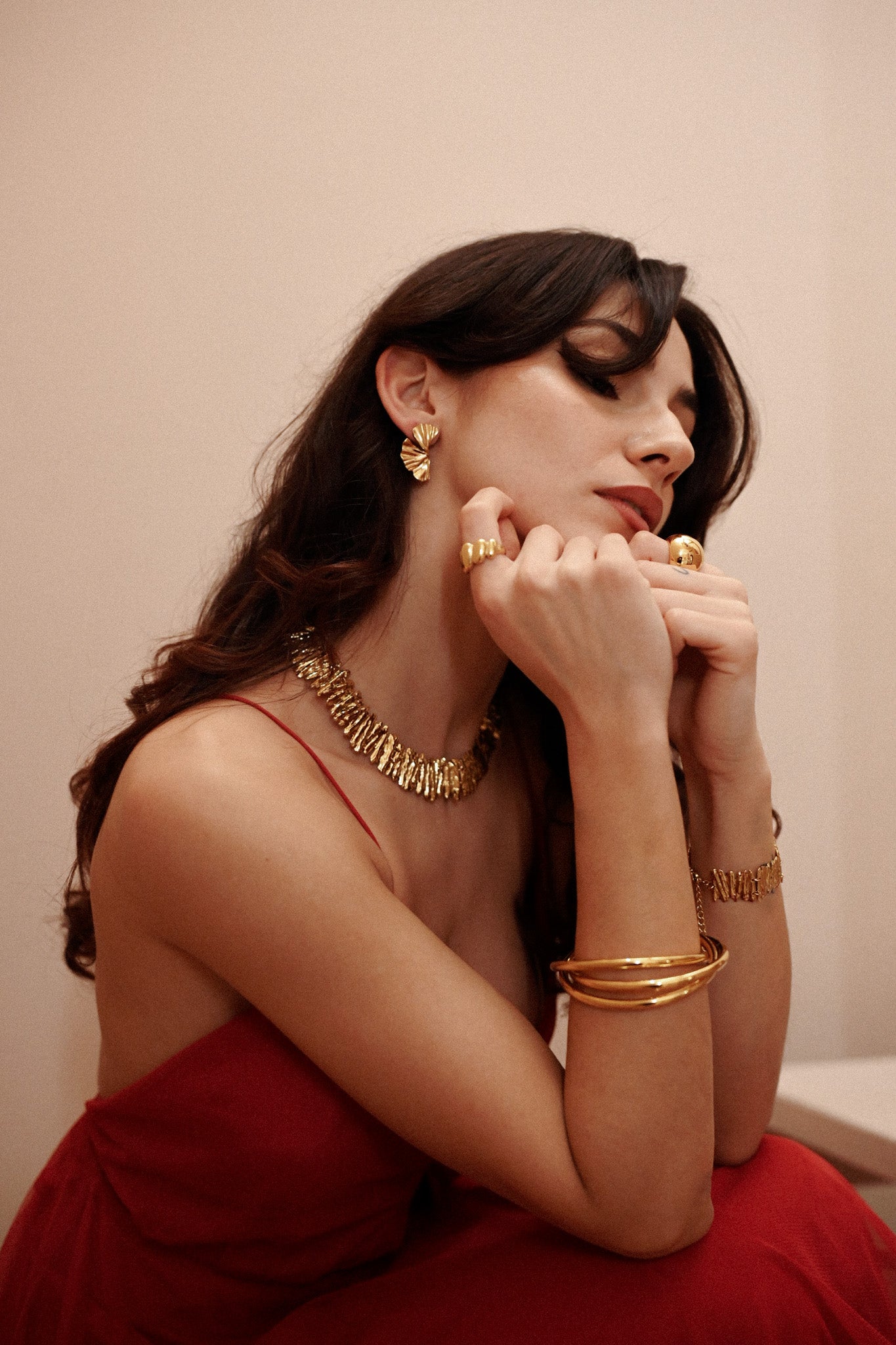 Collana plissè