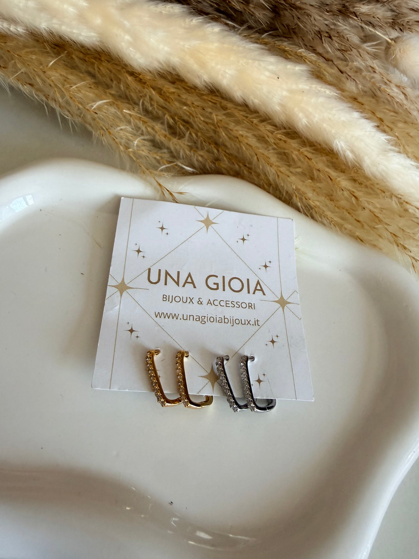 Orecchini mini Cubic