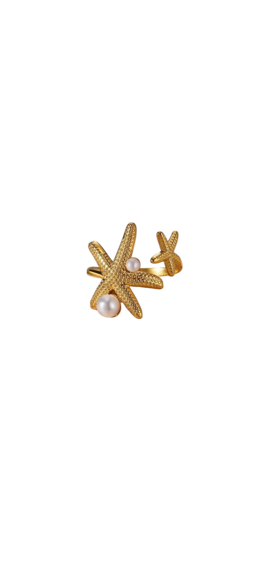 Anello stella Marina