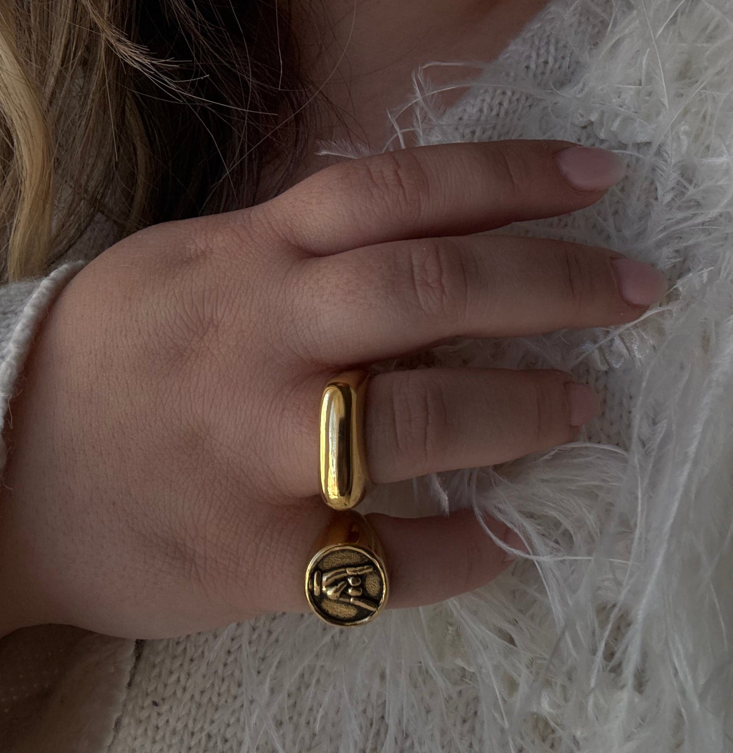 Anello mignolo corna 🤘🏻