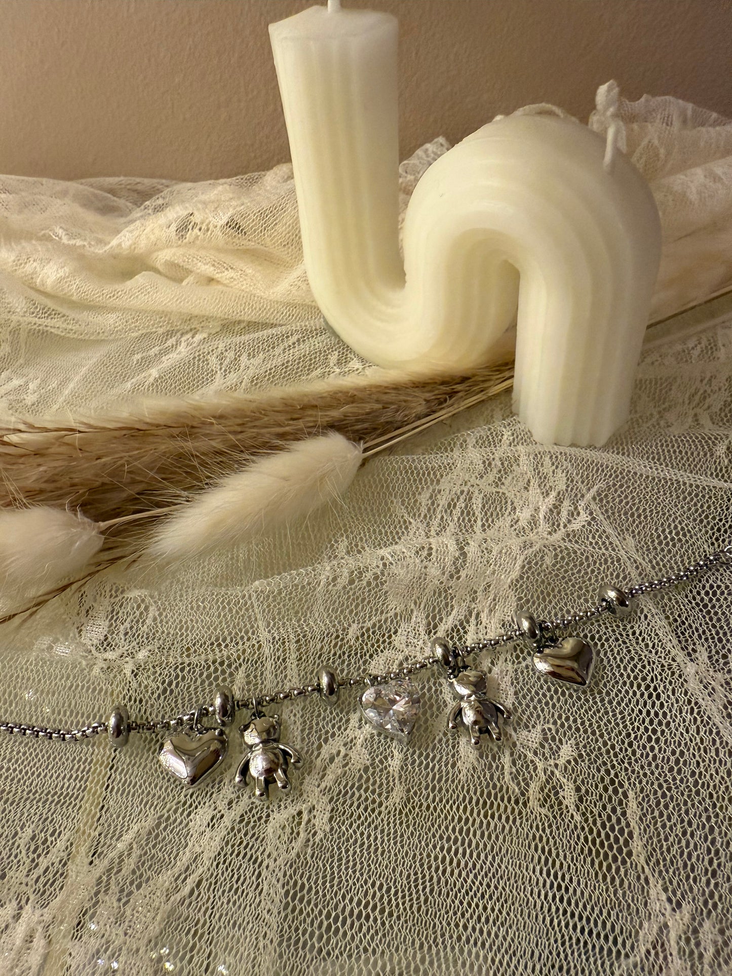 Bracciale orso strass