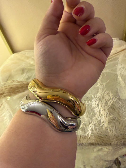 Bracciale rigido Waves