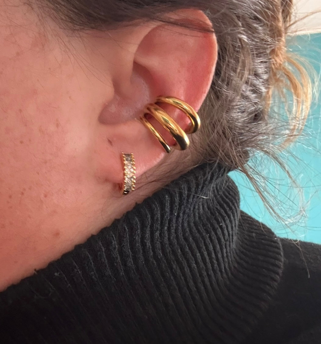 Ear cuff Tridente