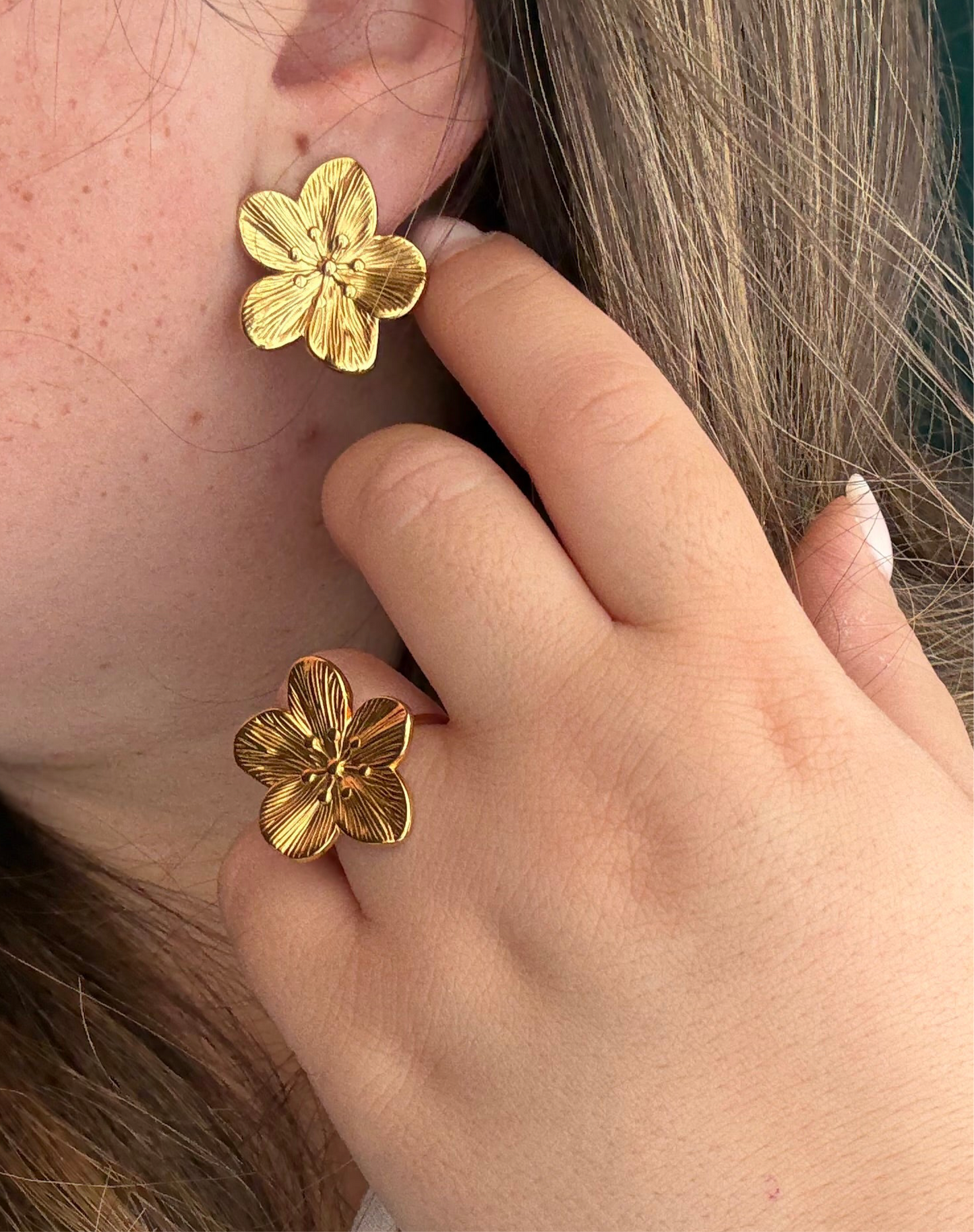 Orecchini fiore