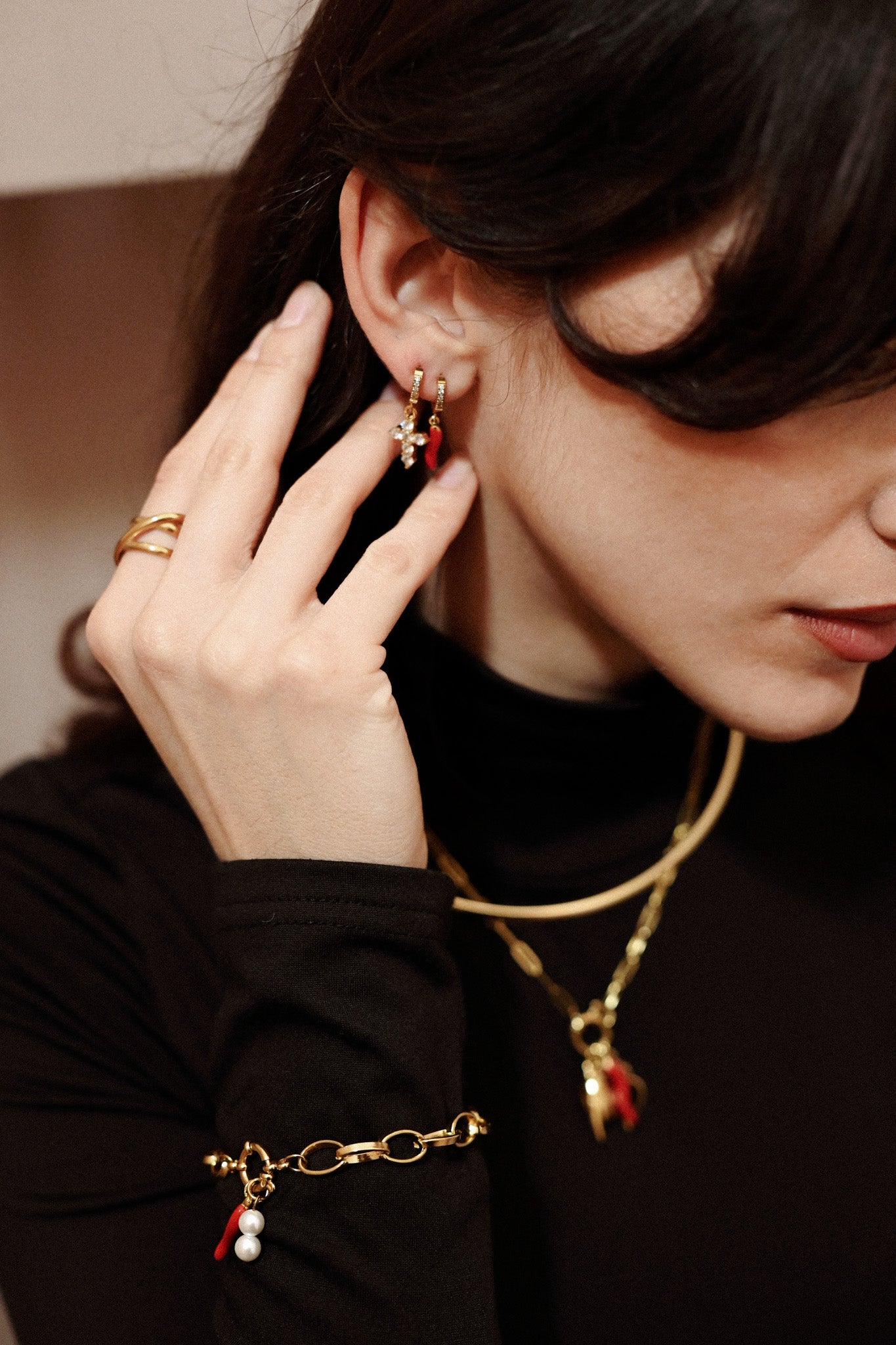 Orecchini Sacro e Profano