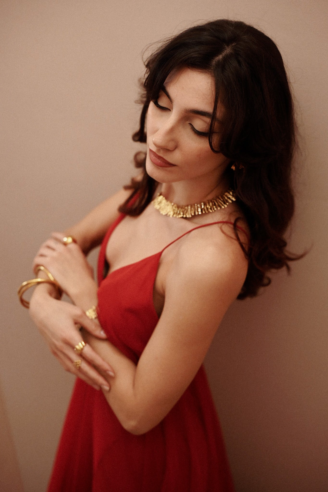 Collana plissè