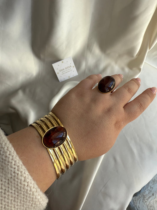 Bracciale rigido Ambra