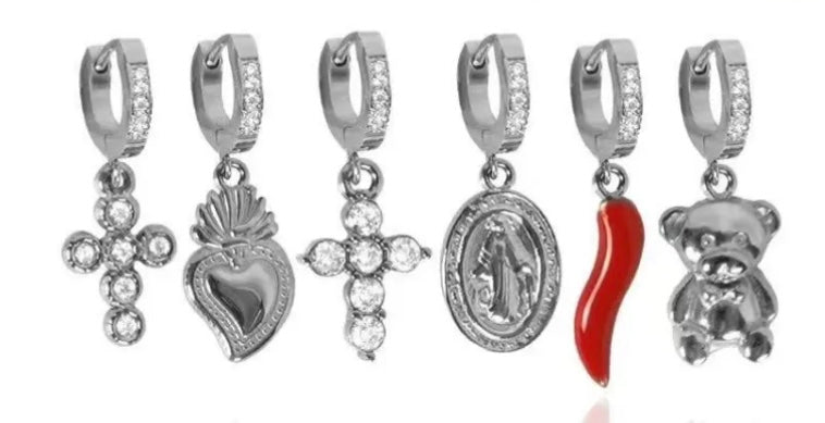 Orecchini Sacro e Profano