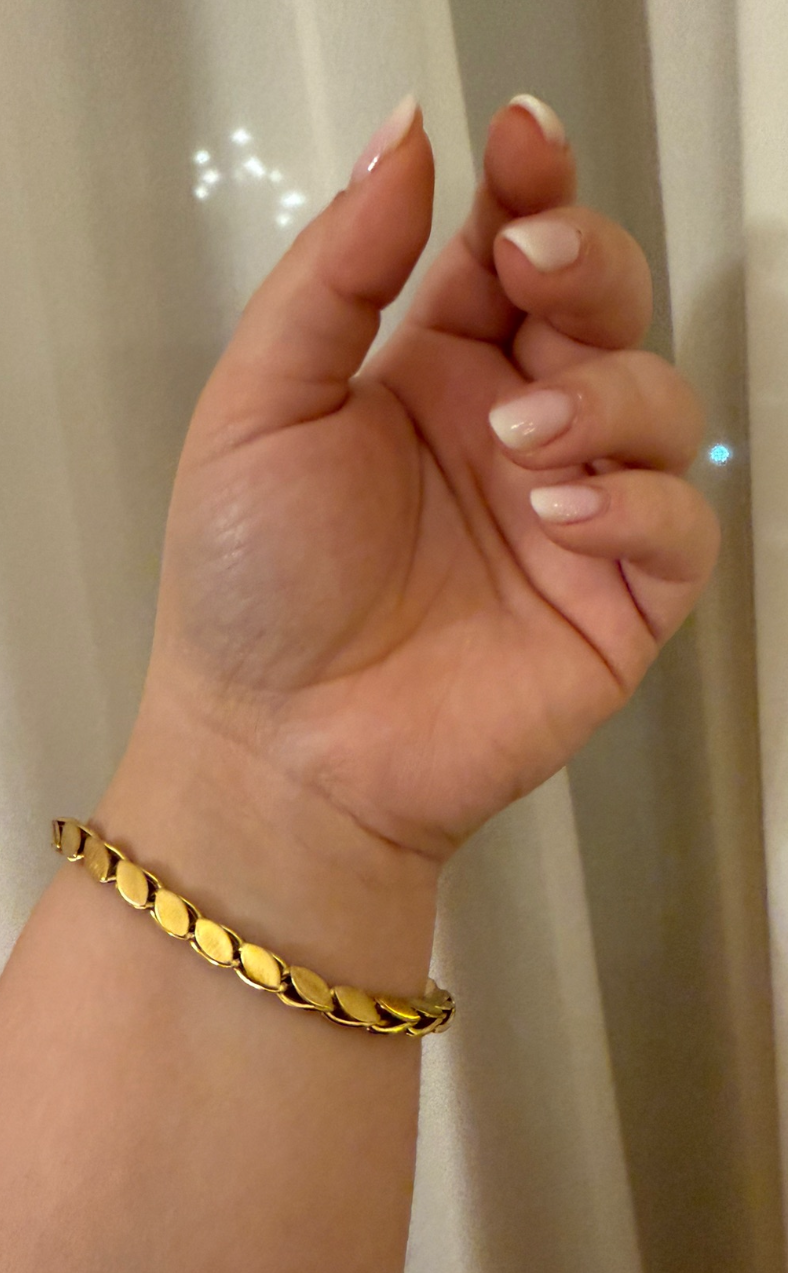 Bracciale foglia