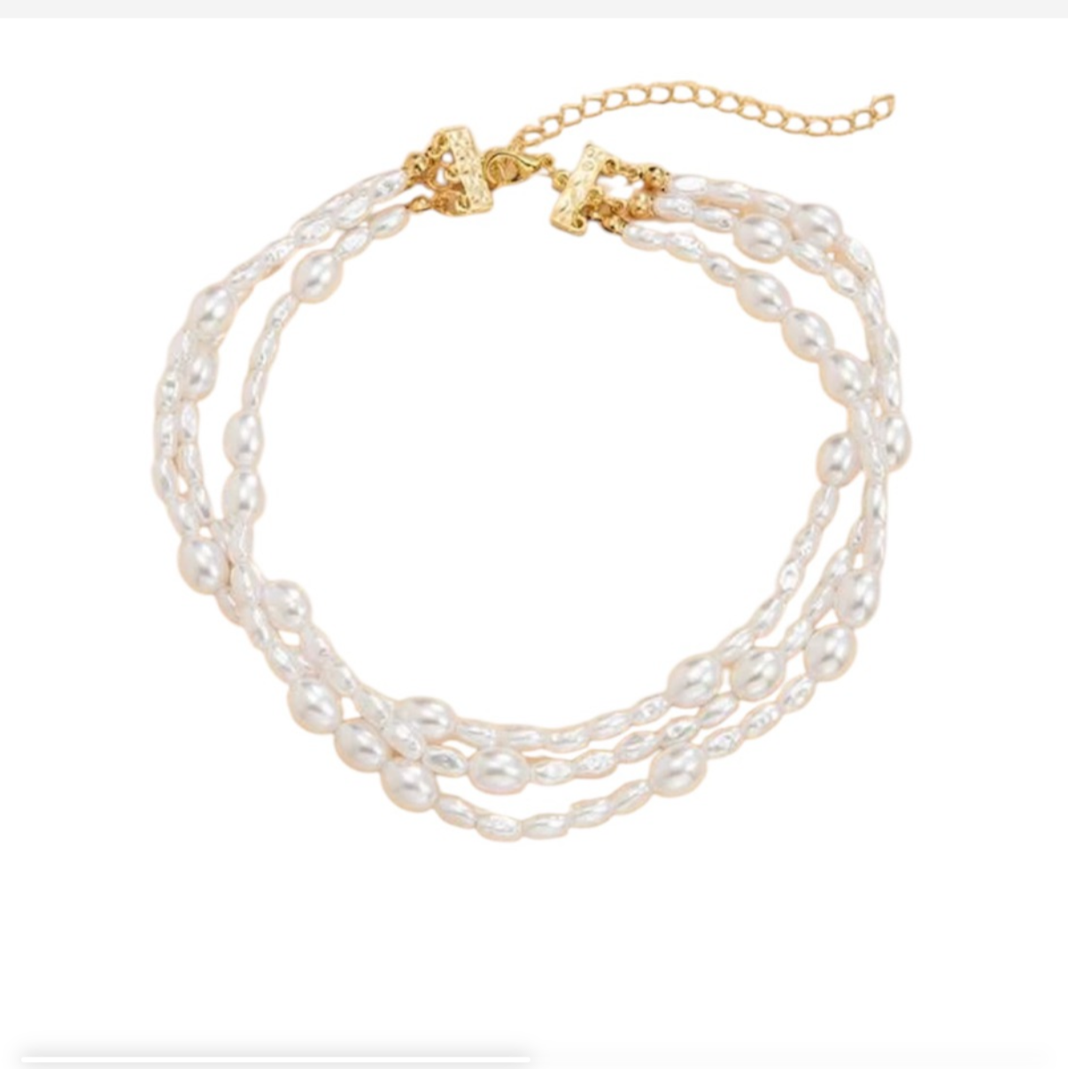 Collana choker perle bon ton