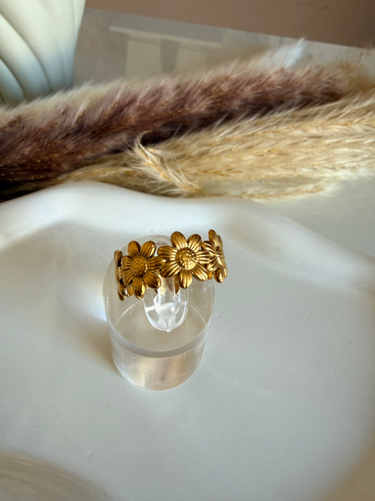 Anello fascia di fiori