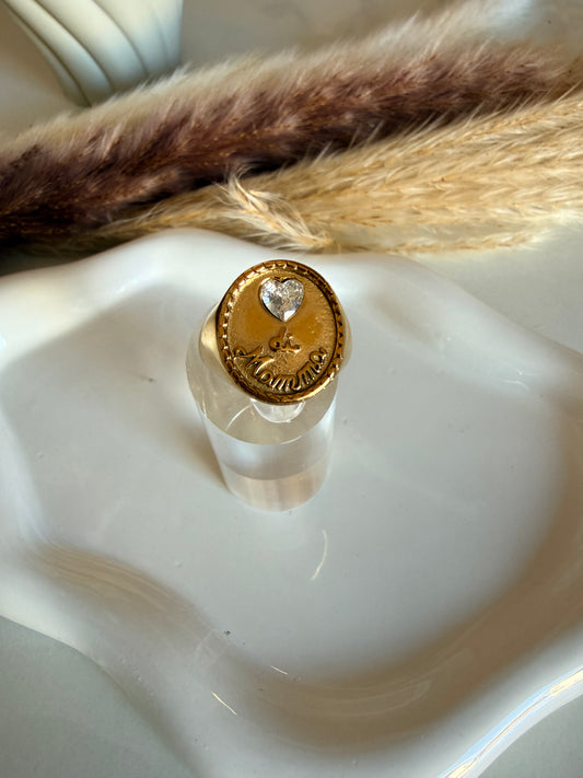 Anello Cuore di mamma